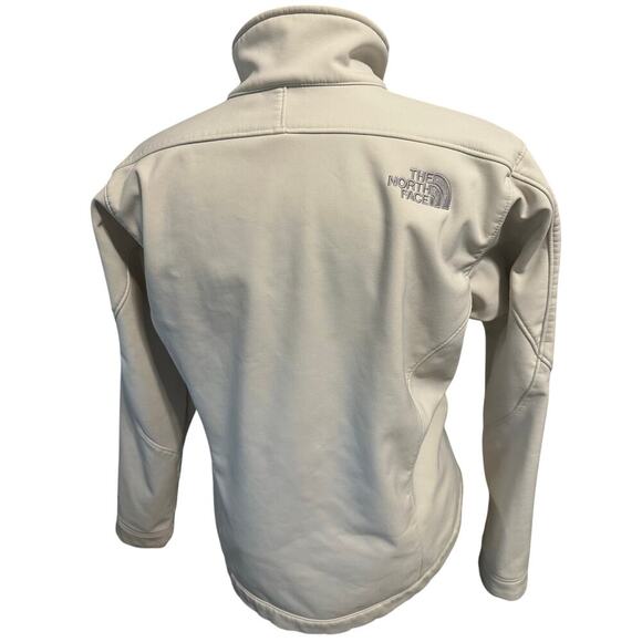 The North Face Womens Small Off White Softshell Jacket - Picture 3 of 7